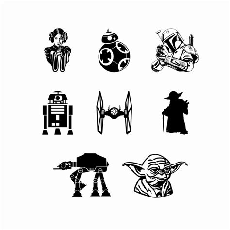 Star Wars SVG Collection – MasterBundles