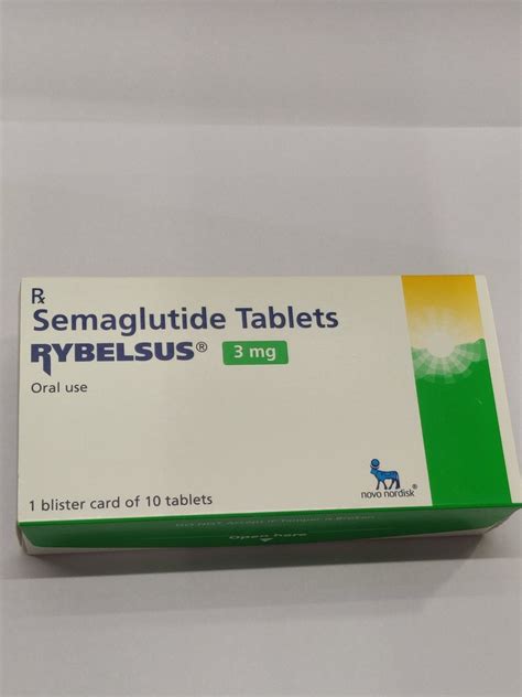 Rebelsus Rybelsus Semaglutide 3mg Tablet Packaging Type Strip