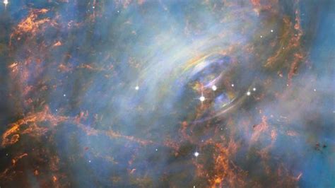 Nasas Hubble Captures Stunning Photos Of The Crab Nebulas Beating