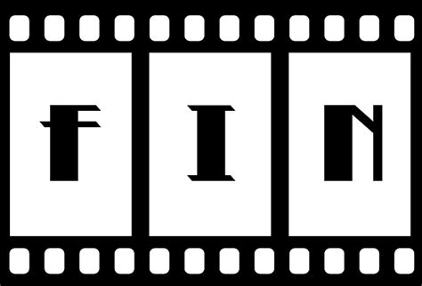 Fin End Film · Free Vector Graphic On Pixabay