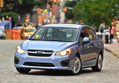 2014 Subaru Impreza Sedan Review Trims Specs Price New Interior