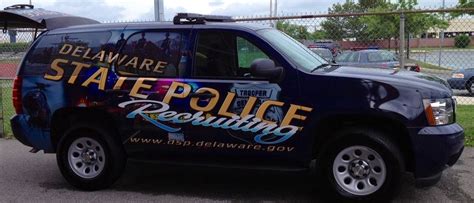 Delaware State Police Recruiting Chevy Tahoe Police Cars Us Police