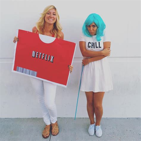 Netflix and chill has been a thing for so long, we can't even remember when and where it actually started. Netflix and Chill | See This Year's Most Creative DIY Halloween Costumes! | POPSUGAR Smart Living