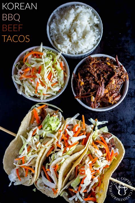 Continue reading and we'll walk you through everything you need to know about the food craze in a traditional korean bbq restaurant, there will be a charcoal grill in the center of the table with big exhaust fans above it. Slow-Cooker Korean BBQ Beef Tacos - Catz in the Kitchen
