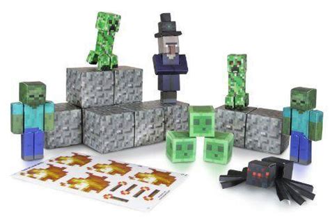 Minecraft Papercraft Hostile Mobs Set Over 30 Piece 1964090245