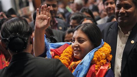 Nepal Elects First Female President Women News Al Jazeera