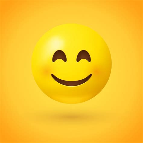 Un Emoji De Cara Sonriente Descargar Vectores Premium