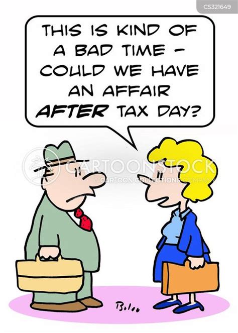 Tax Day Cartoons And Comics Funny Pictures From Cartoonstock