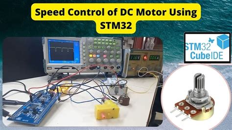 Dc Motor Speed Controller Pwm With Potentiometer Using Stm32 Youtube