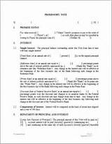 Pictures of Florida Mortgage Note Form