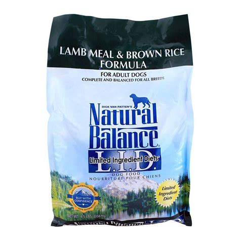 Limited ingredient diets® lamb & brown rice formula for puppies is formulated to meet the nutritional levels established by the association of american feed control officials (aafco) dog food nutrient profiles for all life stages. Order Natural Balance Adult Lamb Meal & Brown Rice Dog ...