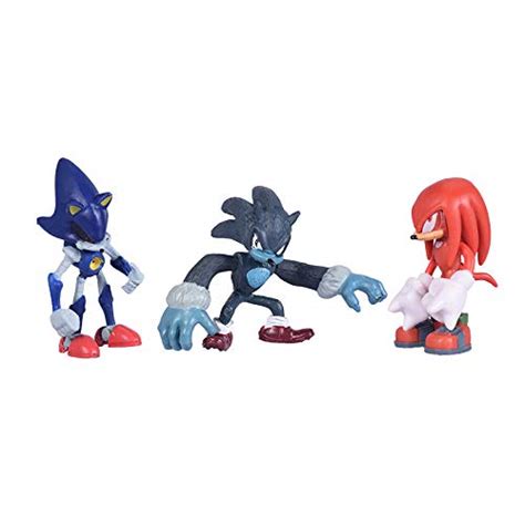 Max Fun Set Of 6pcs Sonic The Hedgehog Action Figures 5 7cm Tall Cake