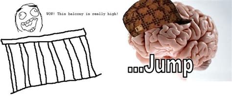 Jump Scumbag Brain Know Your Meme