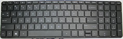 Hp Pavilion 17 F Black Laptop Keyboard Keys