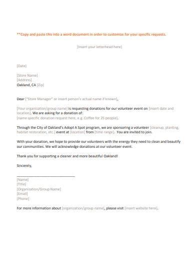 Free Sample Document Request Letter Templates In Ms Word Pdf