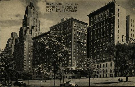 Riverside Drive And Roerich Museum 103rd St New York Seymour B