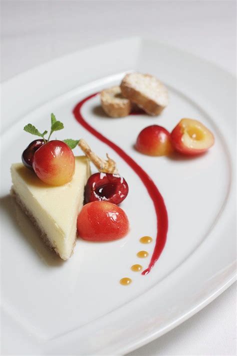 Whether you work in the food industry or just want to impress your audience with yummy graphic resources, browse and download the perfect google slides theme or powerpoint template for your presentation. Laura Chenel's Chevre Cheesecake | Gourmet food plating ...