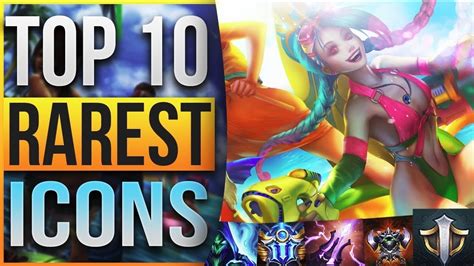 Top 10 Rarest Summoner Icons In League Of Legends Youtube
