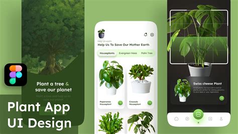 Plant App Ui Design Illustration Freebie Figma Free Figma Free Sexiz Pix