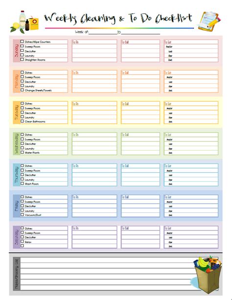 House Cleaning Daily House Printable House Cleaning To Do List