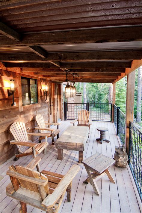 17 Charming Rustic Deck Designs That Offer The Ultimate Enjoyment