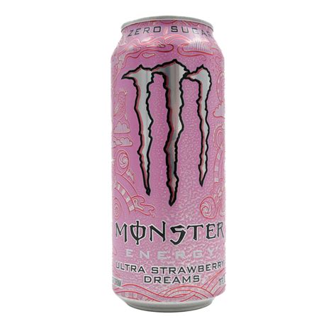 Monster Energy Ultra Strawberry Dreams Energiajuoma 473ml Hello America