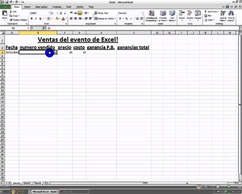 Microsoft Excel 2010 En Espanol Parte 1 Youtube