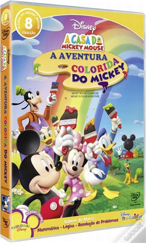 A Casa Do Mickey Mouse A Aventura Colorida Do Mickey Dvd Vídeo
