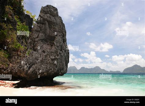Philippines Palawan El Nido Resort Entalula Island Stock Photo Alamy