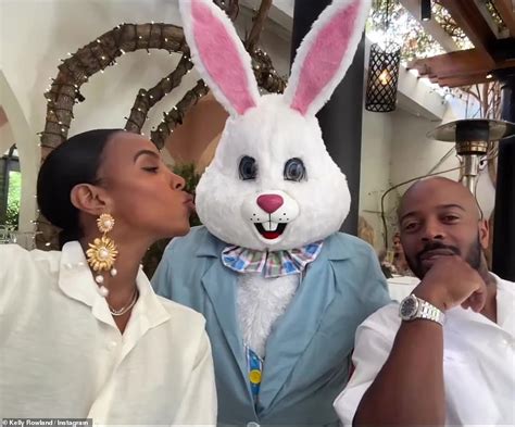 Happy Easter From Hollywood Hailey Bieber Is A Busty Bunny And Lisa Rinna Is A Sultry Rabbit