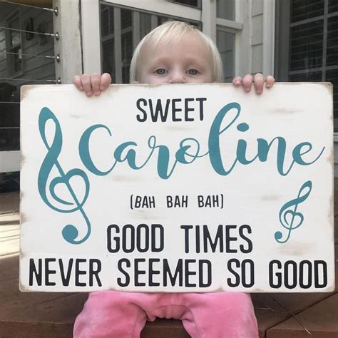 There are three distinct mixes of this song. Sweet Caroline lyrics Neil Diamond song, baby girl ...