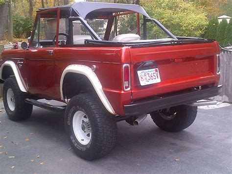 Sell Used 1967 Ford Bronco In Wayland Massachusetts United States