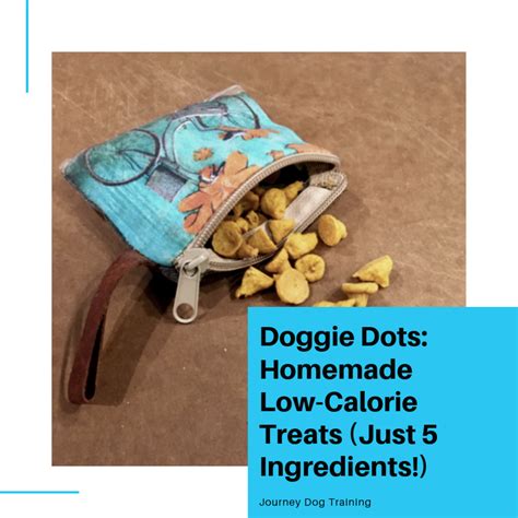 | about 6 minutes to read this article. Doggie Dots: Homemade Low-Calorie Treats (Just 5 ...
