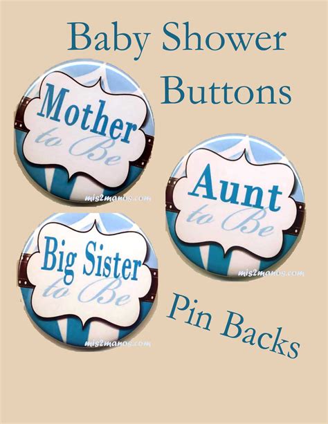 Mis Manos Made By My Hands Mom To Be Button Badge Baby Shower Pin