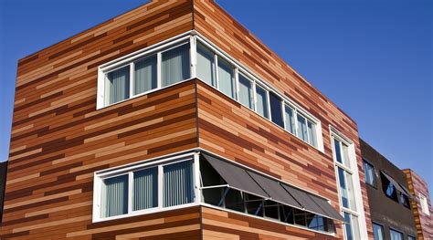 Exterior wall cladding - many structures, colours, models and materials