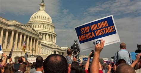 Teamster Nation Hundreds Of Union Workers Protest Government Shutdown