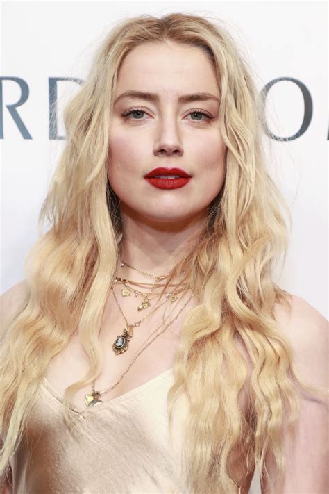 After a series of small roles in film and television, heard had her first star. AMBER HEARD at Emery Awards in New York 11/06/2019 ...