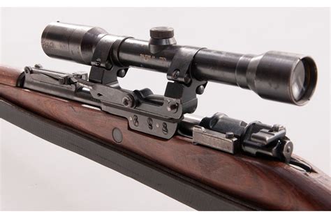 Wwii German Long Slide Rail Sniper 98k Rifle