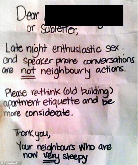 Excruciatingly Embarrassing But Funny Notes Left By