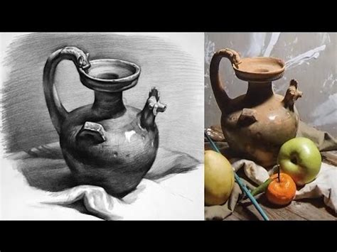 Still Life Drawing In Pencil Timelapse Youtube