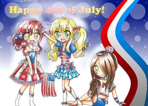 Happy 4th Of July By Mikiartspademagic On Deviantart