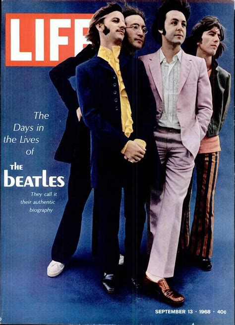 The Beatles On The Cover Of Life Magazine The Beatles Then And Now