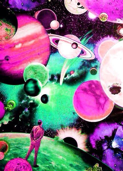 Planets Trippy Pictures Art Psychedelic Art