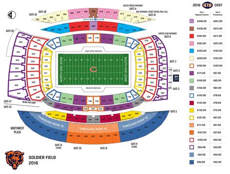 Soldier Field Parking Passes Maps And Rates