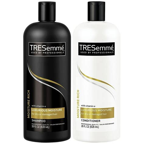 Tresemme Shampoo And Conditioner Set Bundle 28 Ounce Moisture Rich