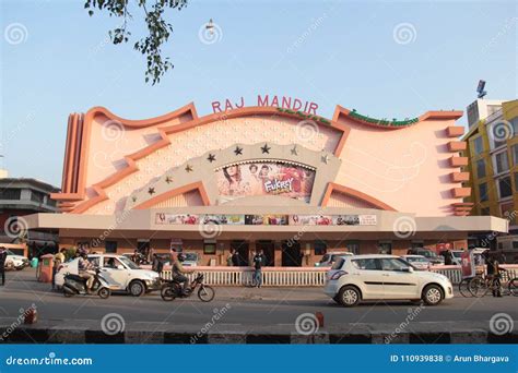 Raj Mandir The Landmark Cinema Theater Editorial Stock Photo Image Of