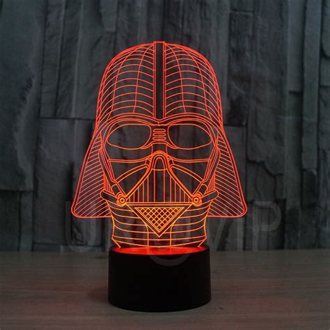 Star Wars Darth Vader 3d Led Lamp Ultimate Lamps 3d Led Lamps