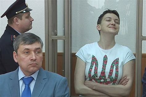Ukraines Joan Of Arc Pilot Sentenced To 22 Years In Russian Prison