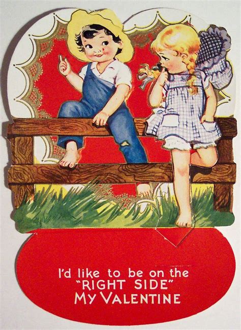 Vintage Valentines Day Card Vintage Valentines Valentines Cards