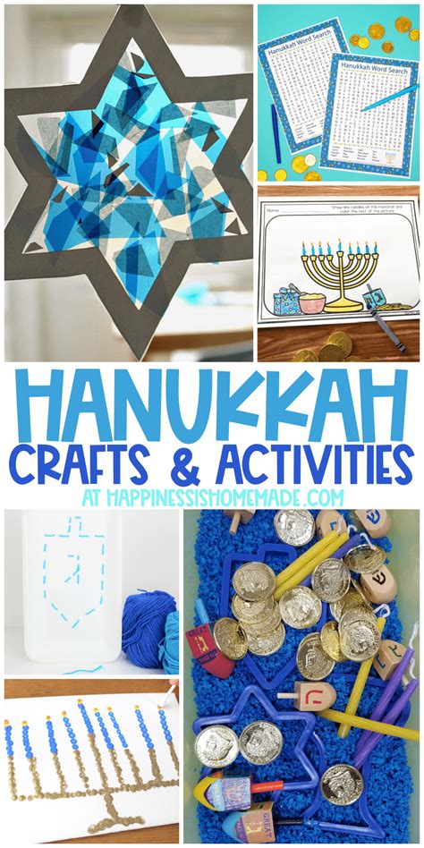 Hanukkah Crafts And Activities For Kids Happiness Is Homemade